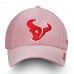 Women's Houston Texans NFL Pro Line by Fanatics Branded Red Spring Chambray Adjustable Hat 2855617
